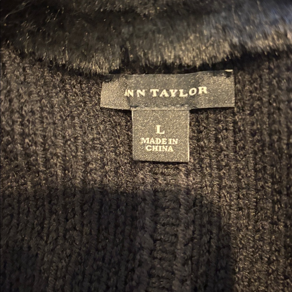 Ann Taylor Classic Black Sweater